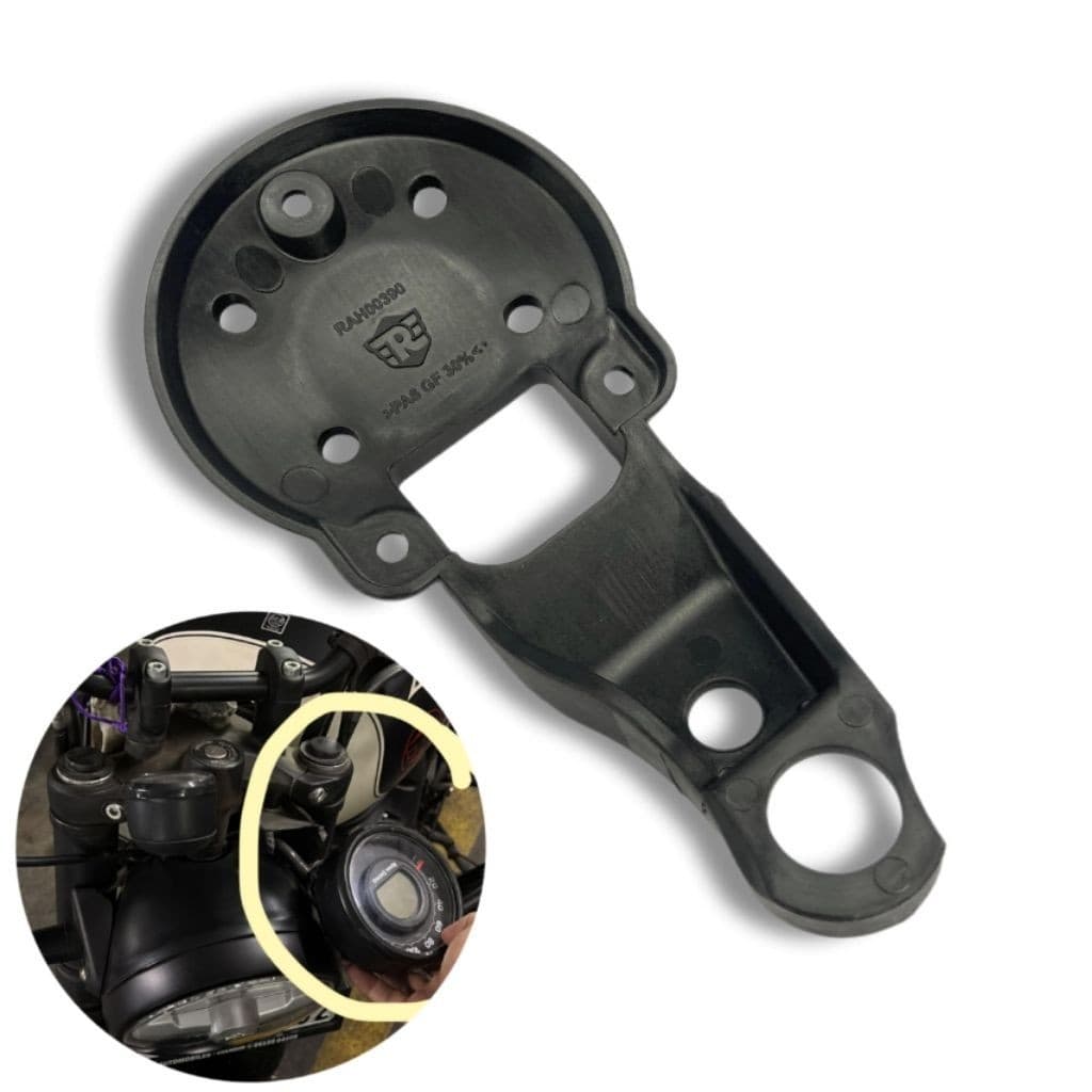 Royal enfield hunter350 Speedometer Mounting Clamp Bracket Plate