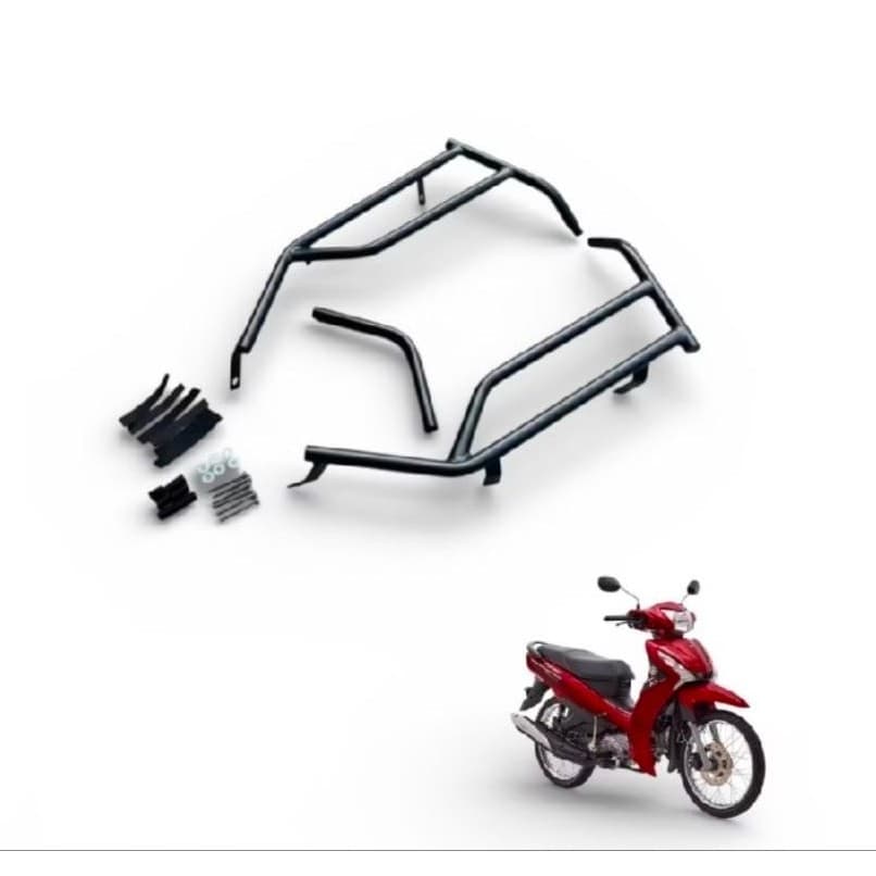 🔥 Crash Bar กันล้ม Yamaha FINN 115i 🔥ตรงรุ่น FINN 115i ปี 2016-2022