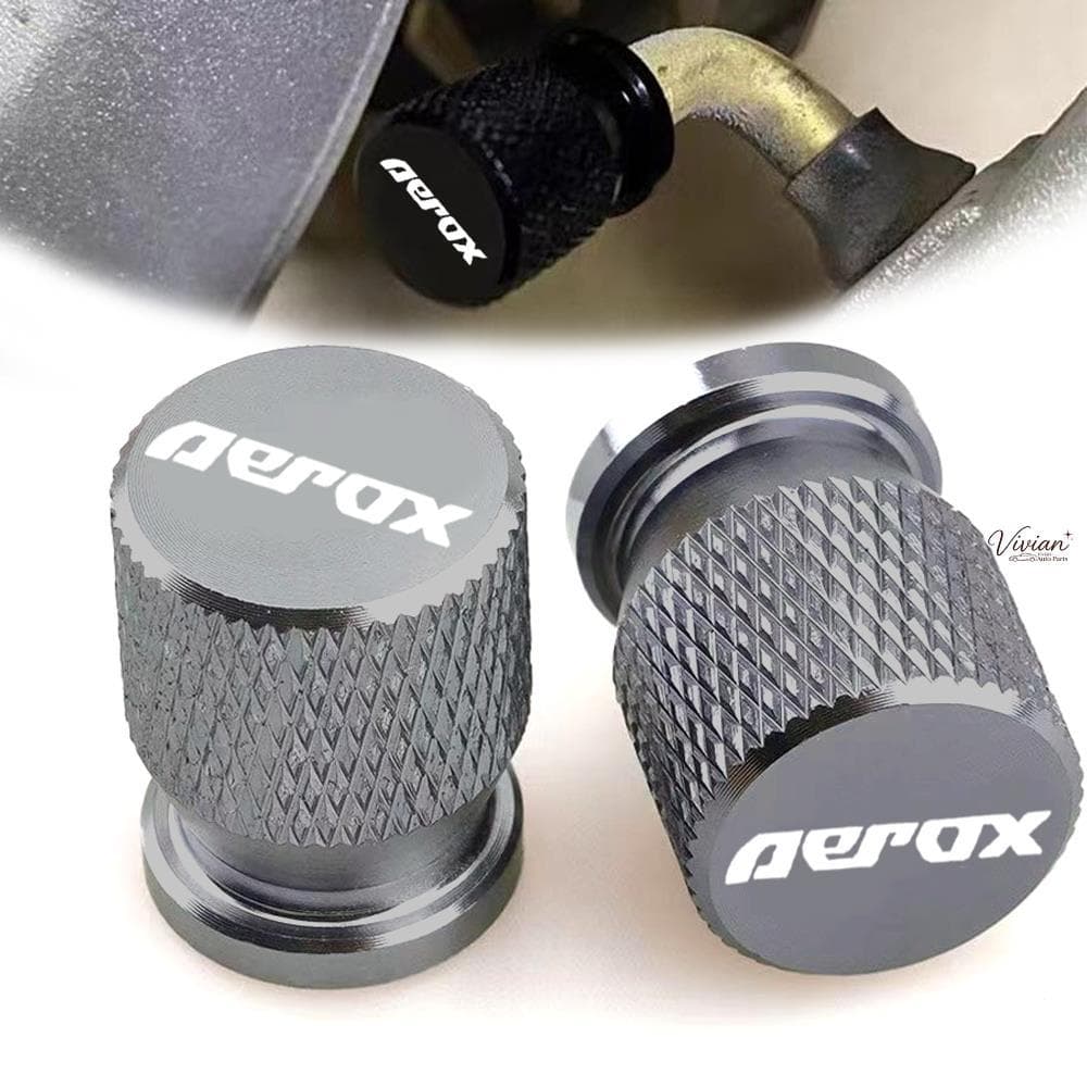 Yamaha AEROX V1 V2 AEROX 155 2013-2024 รถจักรยานยนต์ Tyre วาล์ว CNC อลูมิเนียมยาง Air Port Stem ฝาครอบ AEROX อุปกรณ์เสริ