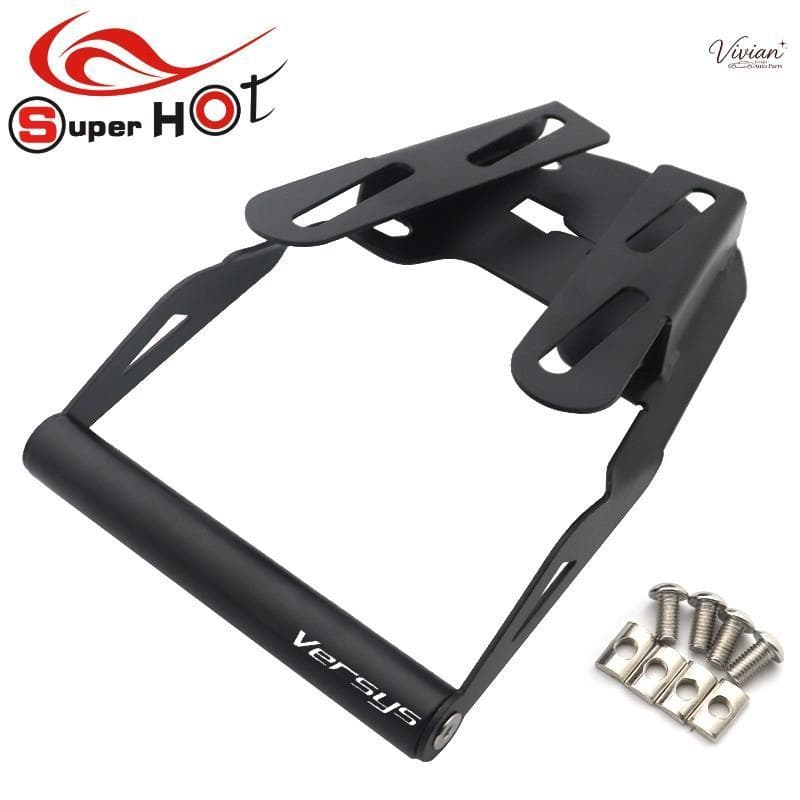 อุปกรณ์เสริมรถจักรยานยนต์ 22 มม.นําทาง Bracket Mount สมาร์ทโฟน GPS สําหรับ Kawasaki VERSYS-X300 versys x300 VERSYS300 ขา