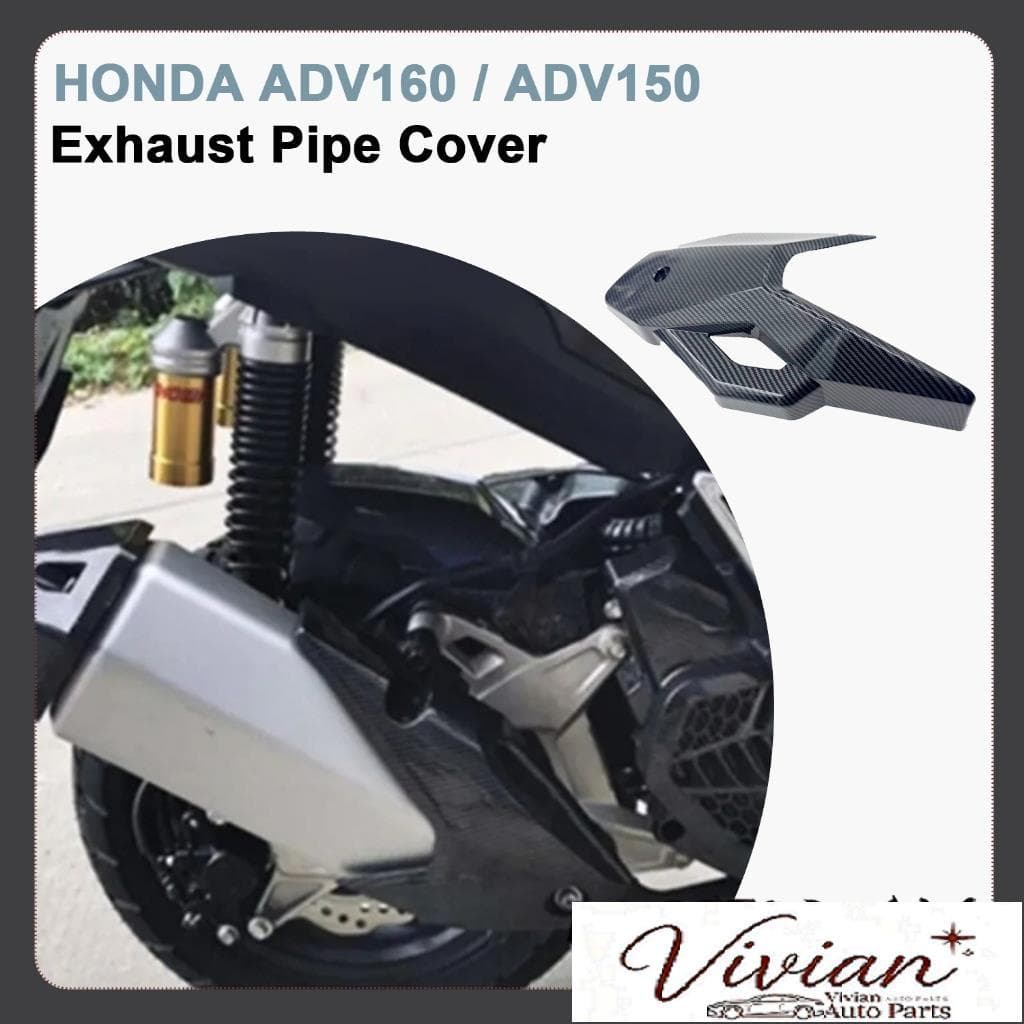 สําหรับ HONDA ADV160 ท่อไอเสียฝาครอบ Decorator ADV160 อุปกรณ์เสริม ADV150 อุปกรณ์เสริมอุปกรณ์เสริมรถจักรยานยนต์【17