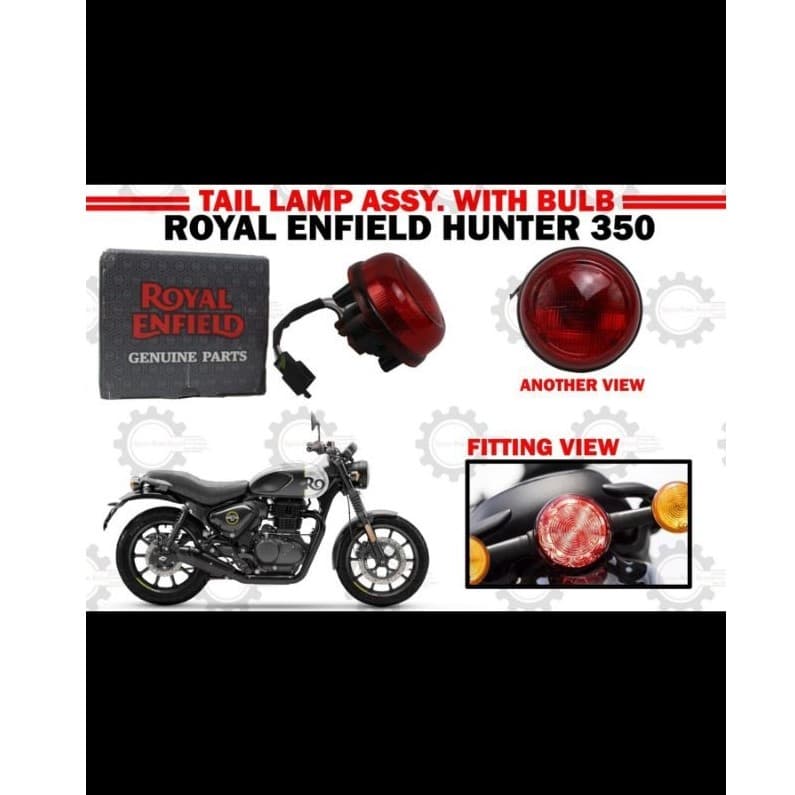 Royal enfield hunter350 tail light