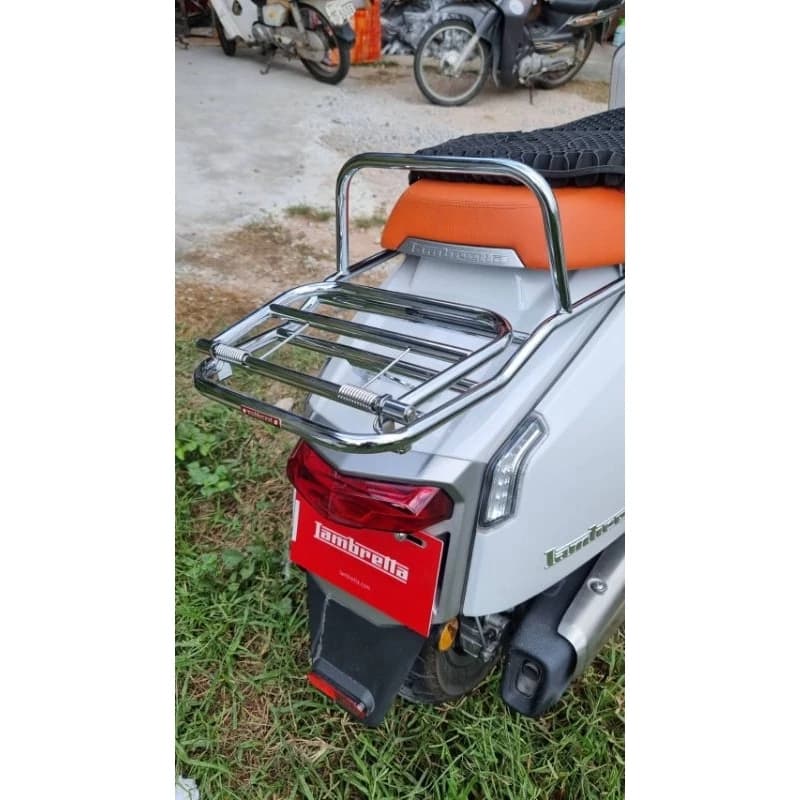 ตะแกรงหลังพับทัวร์ริ่ง Buddy Seat สำหรับ Lambretta G350
