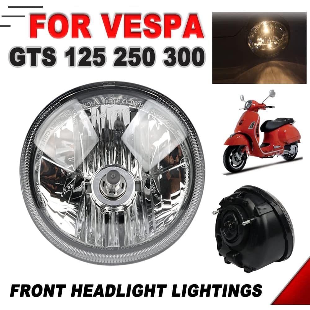 ไฟหน้ารถจักรยานยนต์ สําหรับ Vespa GTS300 GTS250 GTS 300 250 GT 125 200
