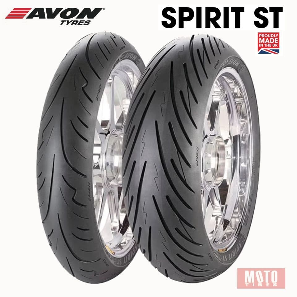 ยางมอเตอร์ไซค์ AVON  รุ่น SPILIT ST ตรงรุ่น Ducati Scrambler 400/800 , Vulcan 650