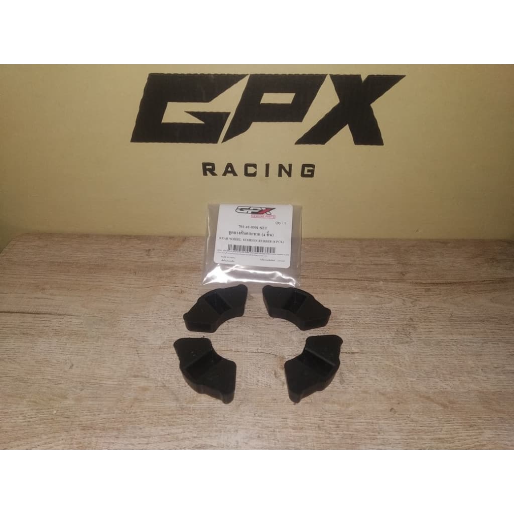 ชุดยางกันกระชาก 4 ชิ้น GPX Popz 110/125 cc , Rock 110 สินค้าใหม่ ของแท้ศูนย์