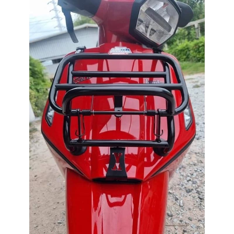 ตะแกรงหน้า Buddy Seat สำหรับ Lambretta X200 และ X300​ (แบบมีสปริง)