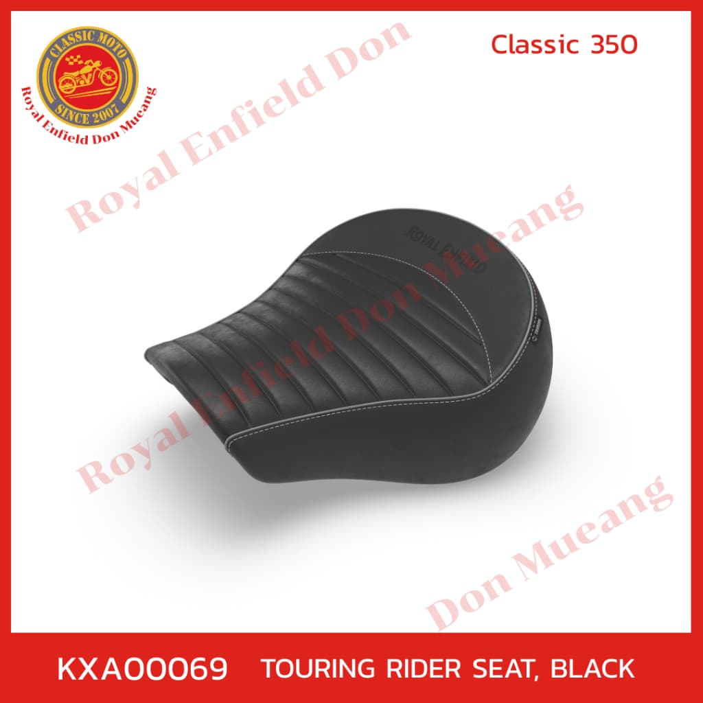 เบาะนั่ง เบาะหน้า เบาะหลัง เบาะทัวริ่ง Classic 350 แท้ศูนย์ Royal Enfield (โรยัลเอนฟิลด์)