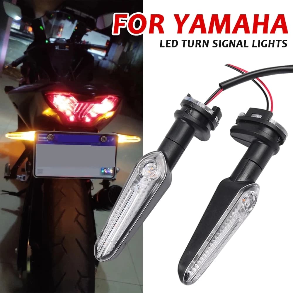 ไฟเลี้ยว LED สำหรับ Yamaha YZF R15 R25 R3 MT-07 MT-09 MT-03 MT15 ไฟเลี้ยวรถจักรยานยนต์