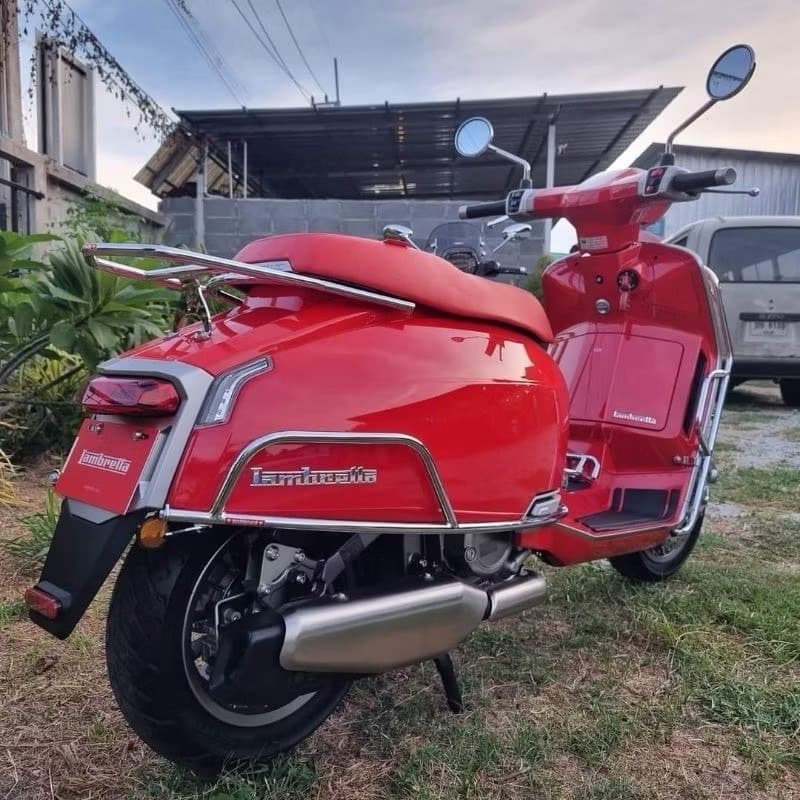 กันล้มข้างส่วนหลัง {Buddy Seat} สำหรับ Lambretta G350