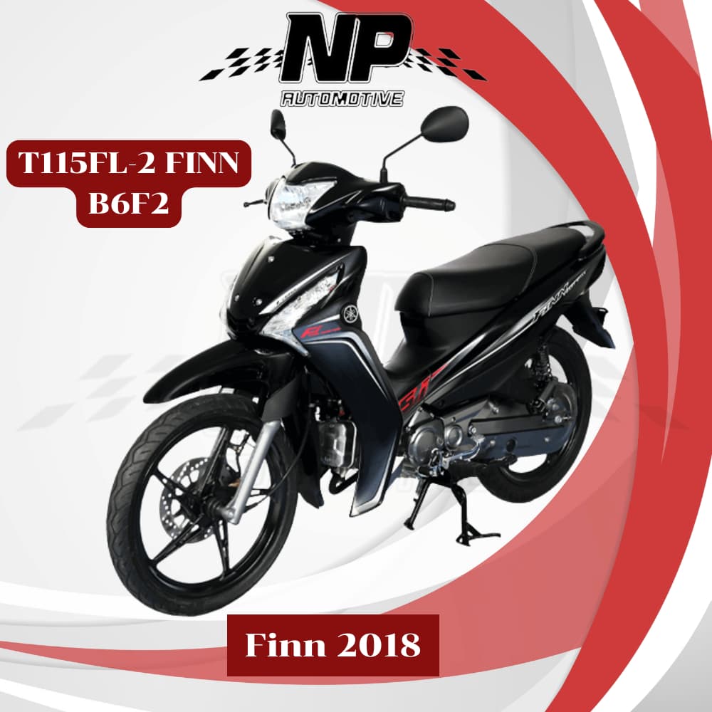 ของแท้ YAMAHA ชุดสี แฟริ่ง กาบ สีดำ yamaha finn ยามาฮ่า ฟิน ของแท้ YAMAHA ปี 2018 กดเลือกชิ้น