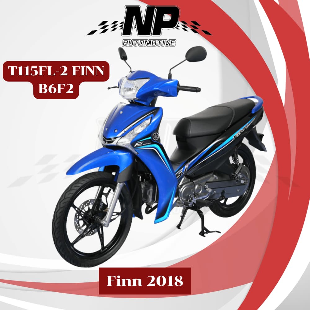 ของแท้ YAMAHA ชุดสี แฟริ่ง กาบ สีน้ำเงิน yamaha finn ยามาฮ่า ฟิน ของแท้ YAMAHA ปี 2018 กดเลือกชิ้น