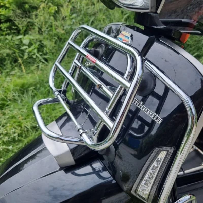 ตะแกรงหน้า Buddy Seat สำหรับ Lambretta G350 (แบบเจาะ)​
