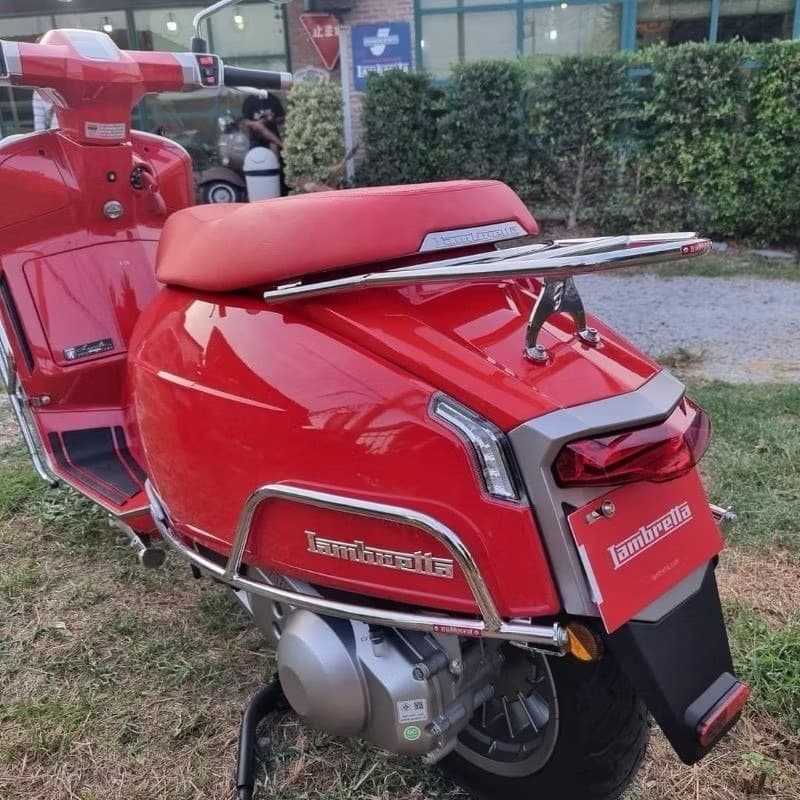 กันล้มข้างส่วนหลัง (Buddy Seat) สำหรับ Lambretta G350