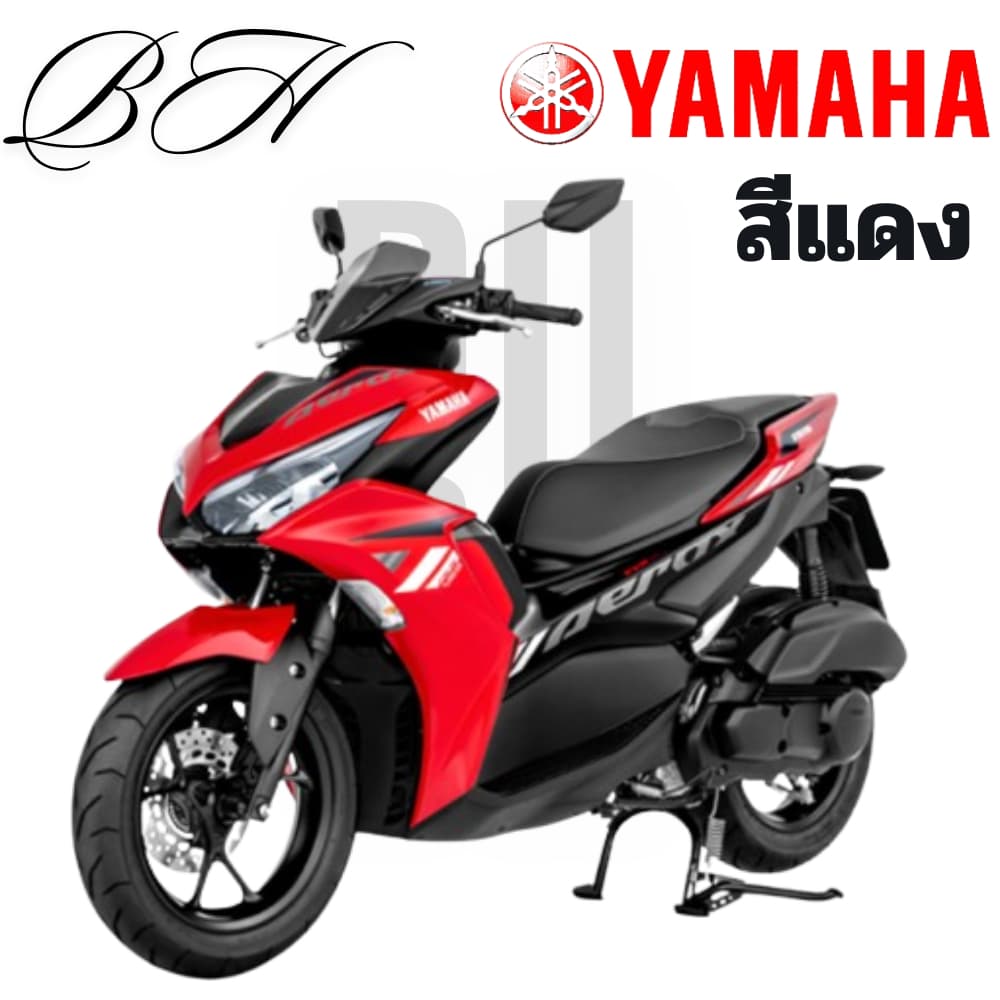ชุดสี แฟริ่ง เฟรม GDR155-A AEROX BBR สีแดง YAMAHA AEROX 155 2021 ของแท้ YAMAHA