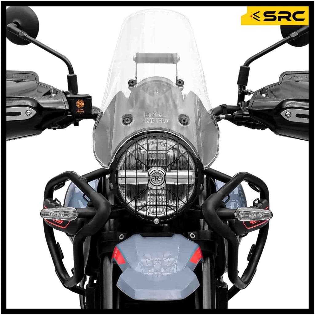 [SRC]การ์ดไฟหน้า  ROYAL ENFIELD HIMALAYAN 450 / HEADLIGHT GUARD FOR ROYAL ENFIELD HIMALAYAN 450