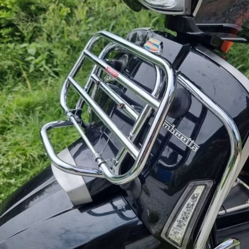 ตะแกรงหน้า {Buddy Seat} สำหรับ Lambretta G350 (แบบเจาะ)​