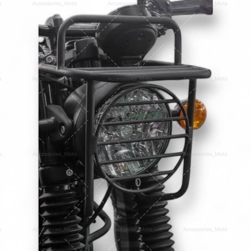 การ์ดไฟหน้า 2IN1 (สำหรับ) Royal Enfield Hunter 350 / Head Light Guard