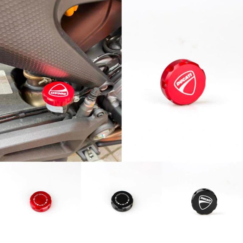 Rear brake fluid cap ฝาปิดน้ำมันเบรคหลัง Ducati Monster 821 797 795 796 Ducati Panigale 899/959
