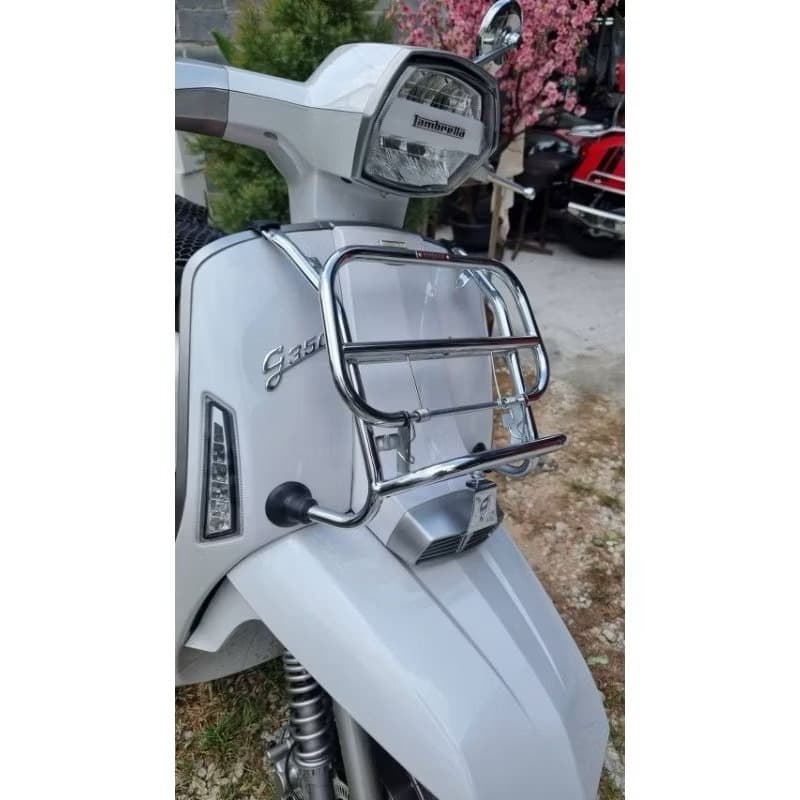 ตะแกรงหน้า {Buddy Seat} สำหรับ Lambretta G350 (แบบไม่เจาะ)