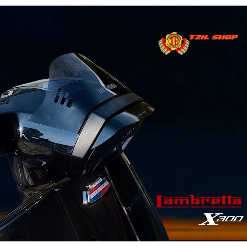 ชิวทรงสปอร์ต Lambretta X200-X300 ใส่ได้ทุกรุ่น ทุกปี