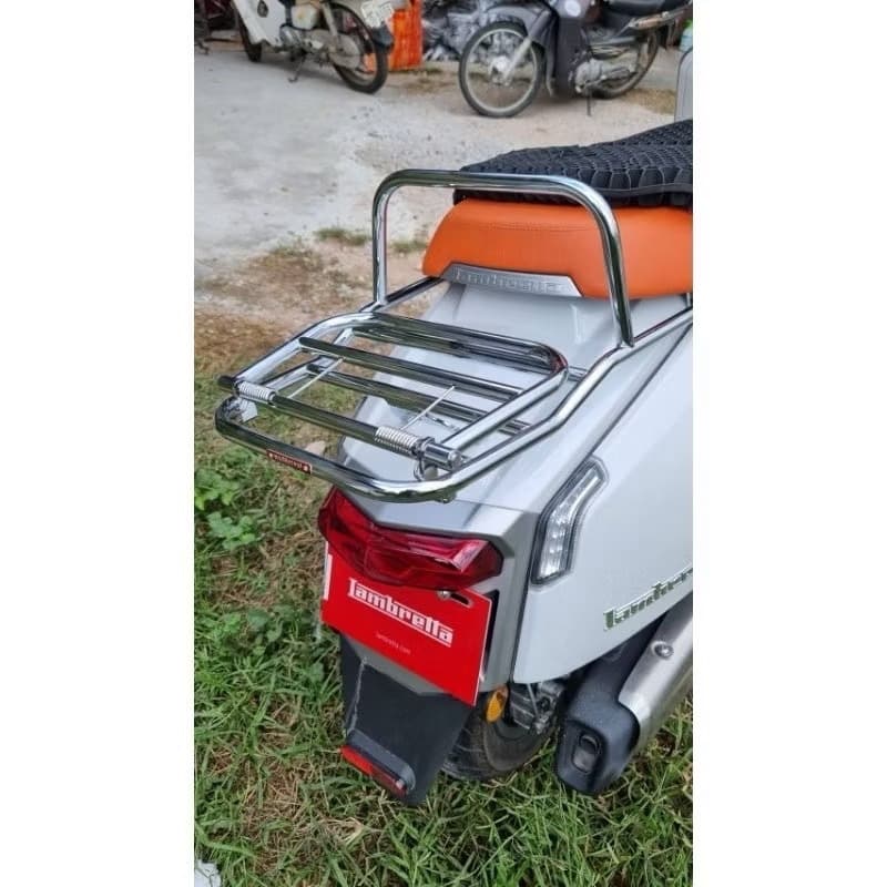 ตะแกรงหลังพับทัวร์ริ่ง {Buddy Seat} สำหรับ Lambretta G350