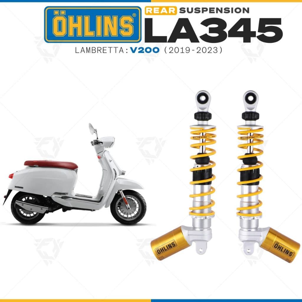 โช๊คหลังแต่ง OHLINS LA345 / LA 941 Lambretta V200 19-23 ( รับประกัน 2 ปี by Ohlins Thailand )
