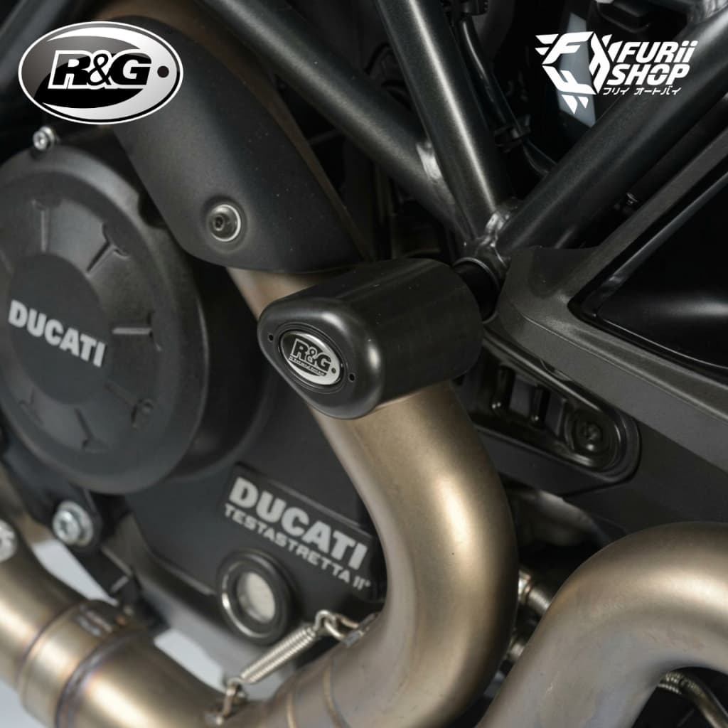 กันล้มกลาง R&G Ducati Diavel 2011