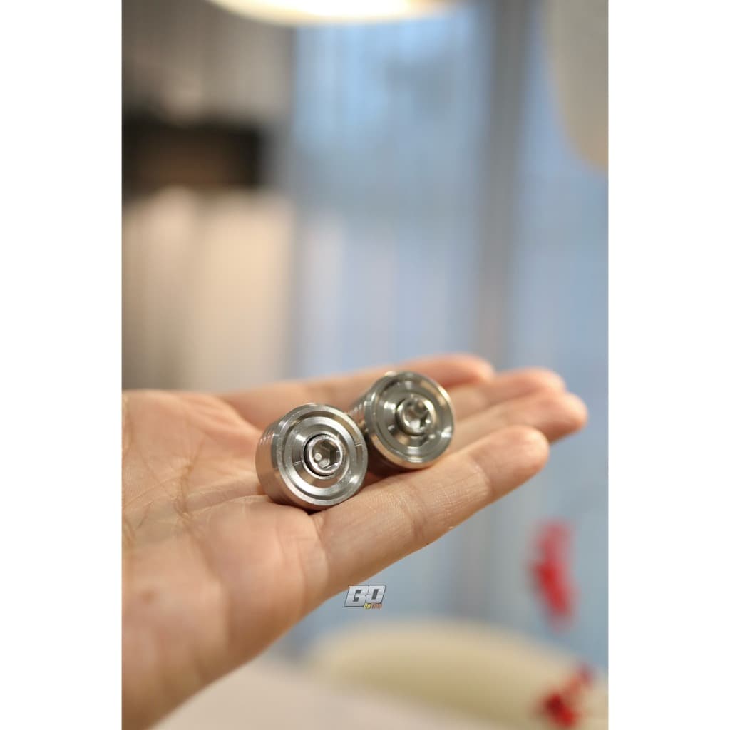 ชุดบูชกันร้อน Giorno/Lead/Pcx160/Click160 น๊อตครอบท่อ จีออโน่/หลีด สแตนเลสแท้ งานเฮงสกรู CNC