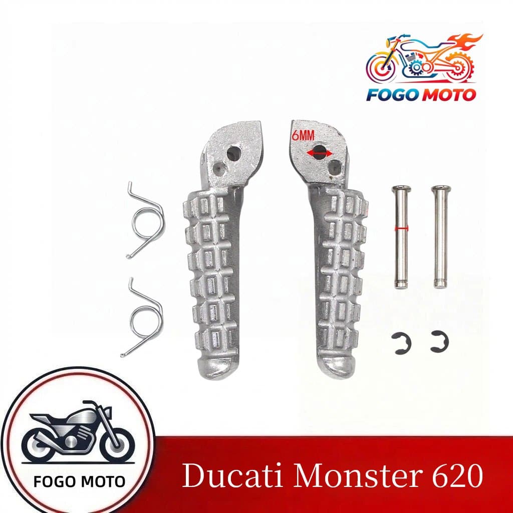 ที่พักเท้าด้านหน้า สําหรับ Ducati Monster 620 Dark 797 Plus 795 696 796 1100 S EVO Multistrada 1100 Hypermotard 796 Supe