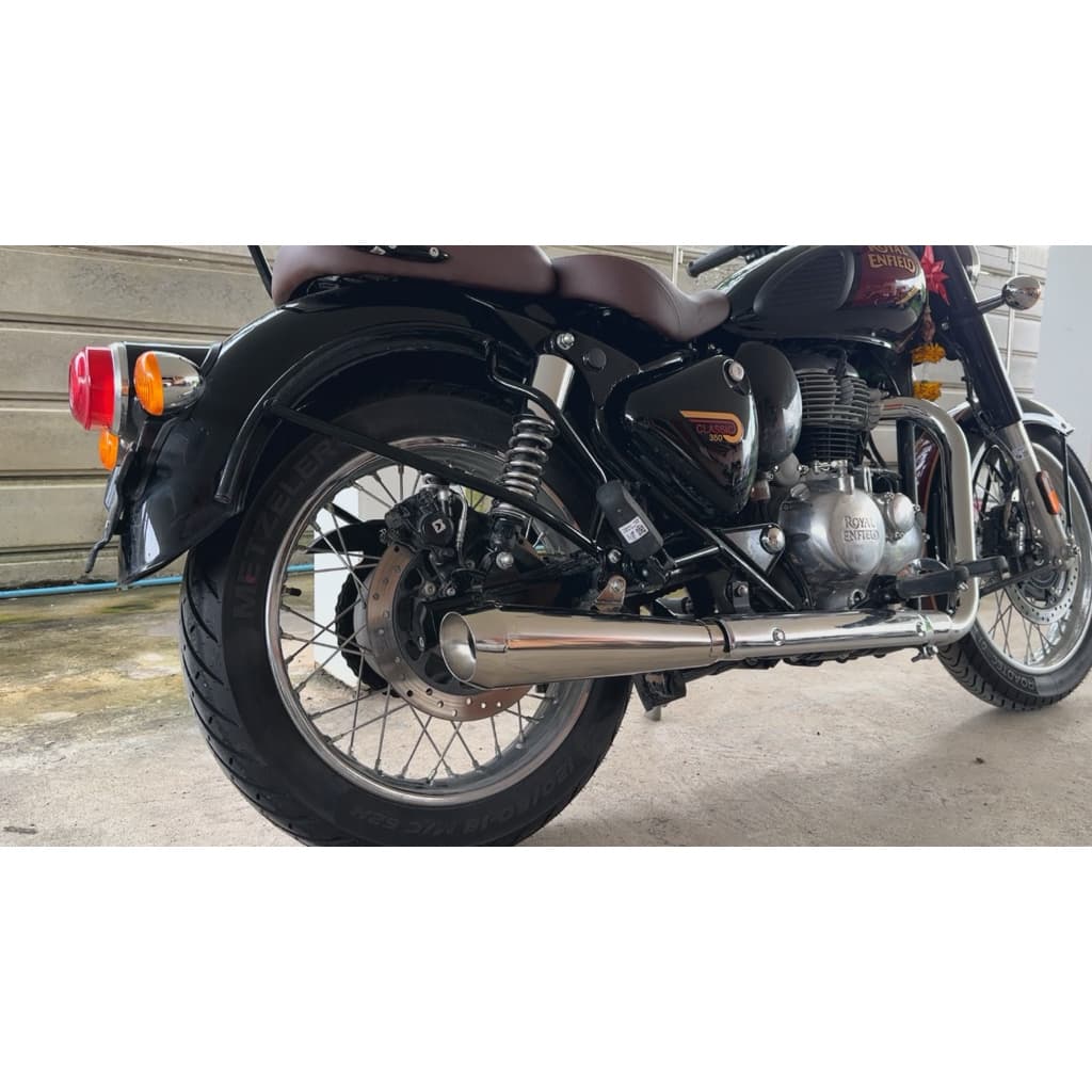 Shock Wave เสียงแน่น ดุดัน! ใส่ Royal Enfield Bullet 350, Classic 350, Meteor 350, Goan Classic 350 และ Hunter 350