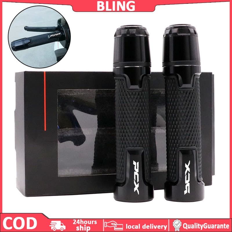 แฮนด์มือจับรถจักรยานยนต์ CNC 7/8 นิ้ว 22 มม. กันลื่น สําหรับ HONDA PCX125 PCX150 PCX160 PCX 125 150 160 All Year