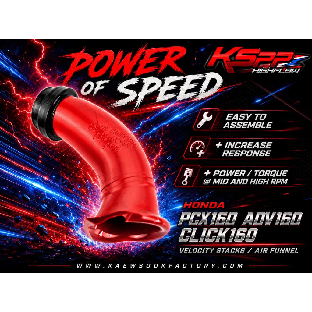 PCX160 AVD160 Click160 ท่อกรอง คอกรอง PCX160 AVD160 Click160 Intake airpipe PCX160 AVD160 Click160  [KSPP]