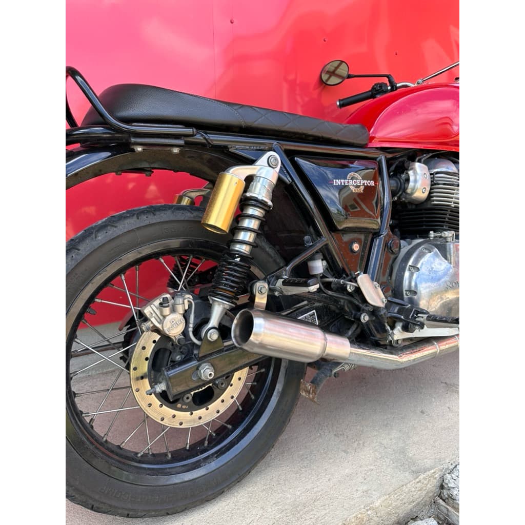 Royal Enfield ท่อไอเสีย shot boom ตรงรุ่น RE650 สำหรับ Royal Enfield Interceptor 650