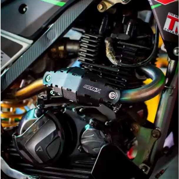 การ์ดท่อ (YAMOTO) สำหรับ Kawasaki KLX 125, KLX 140, KLX 150 / Exhaust Heat Guard