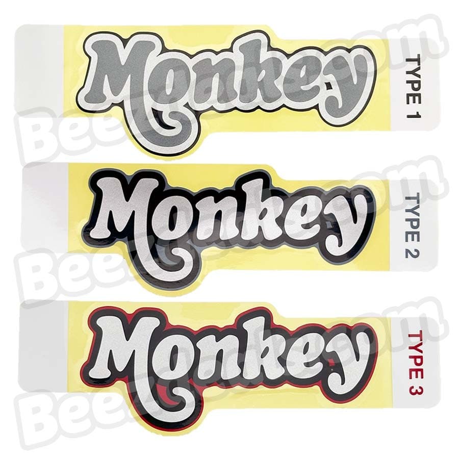 สติกเกอร์ โลโก้ MONKEY (สินค้าแท้จากศูนย์) Honda Monkey 125 (2024 ขึ้นไป)