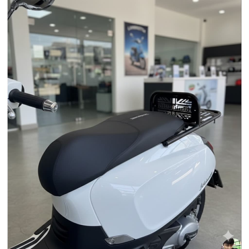 Rackท้าย ตะแกรงท้าย Lambretta X300 ทรง v.8 , Lambretta X300 ( v.8)🏅 M🏅