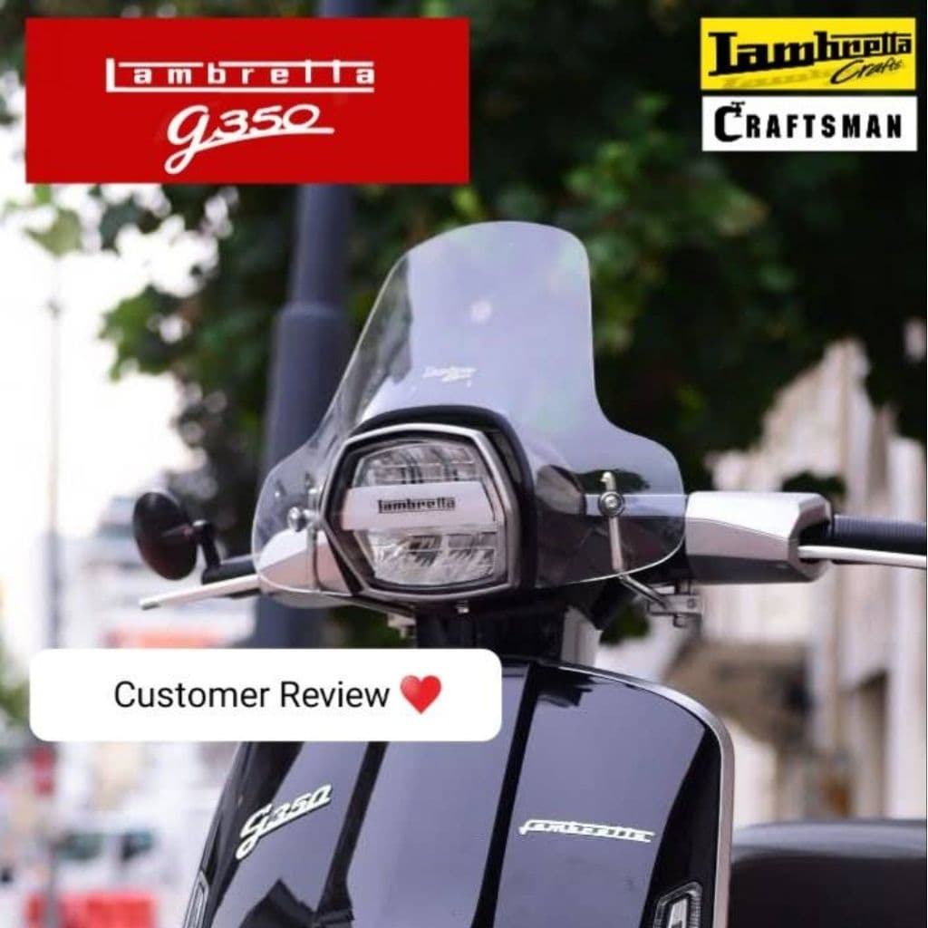 ชิวบังลม ROCKMAN windshield g350 Lambretta รุ่น Street model