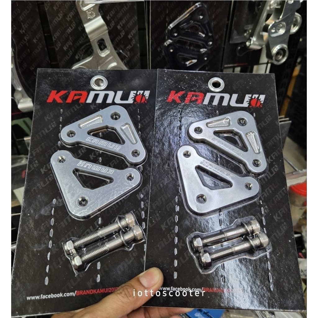 Kamui ขาจับโช๊คอัพหลัง CNC Lambretta G350