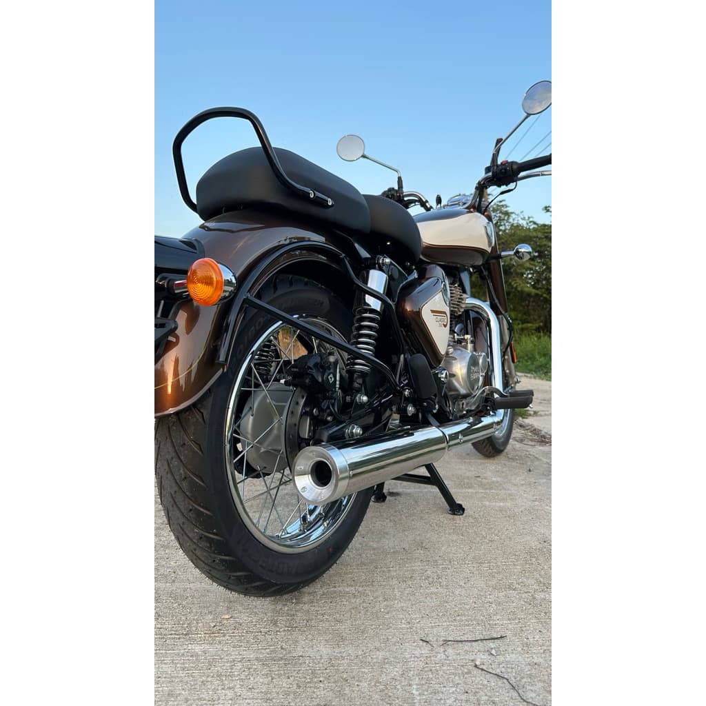 Venom Flow ท่อไอเสีย สำหรับ Royal Enfield RE350 | Bullet 350 | Classic 350 | Meteor 350 | Goan Classic 350 | Hunter 350