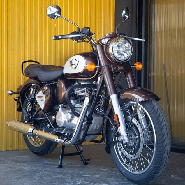 ชุดกันล้มข้าง {สำหรับ} Royal Enfield Classic 350 / Crash Bar