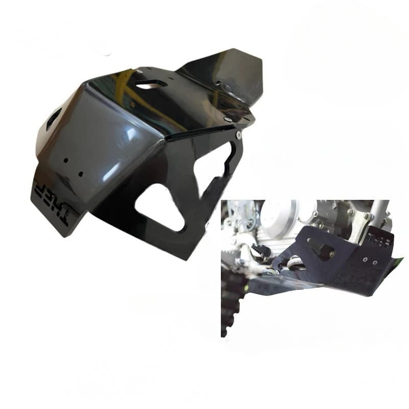 การ์ดแคร้ง Ver.1 THEP Motor สำหรับ Kawasaki KLX 125, KLX 140, KLX 150 (งานพลาสติก PE) หนา 8 มิลลิเมตร / Engine Guard
