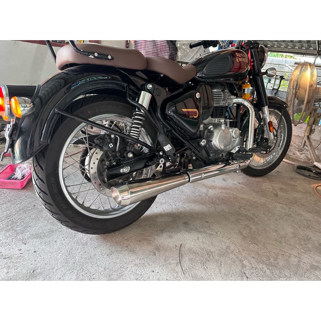 Shock Wave เสียงแน่น ดุดัน! ใส่ Royal Enfield Bullet 350, Classic 350, Meteor 350, Goan Classic 350 และ Hunter 350