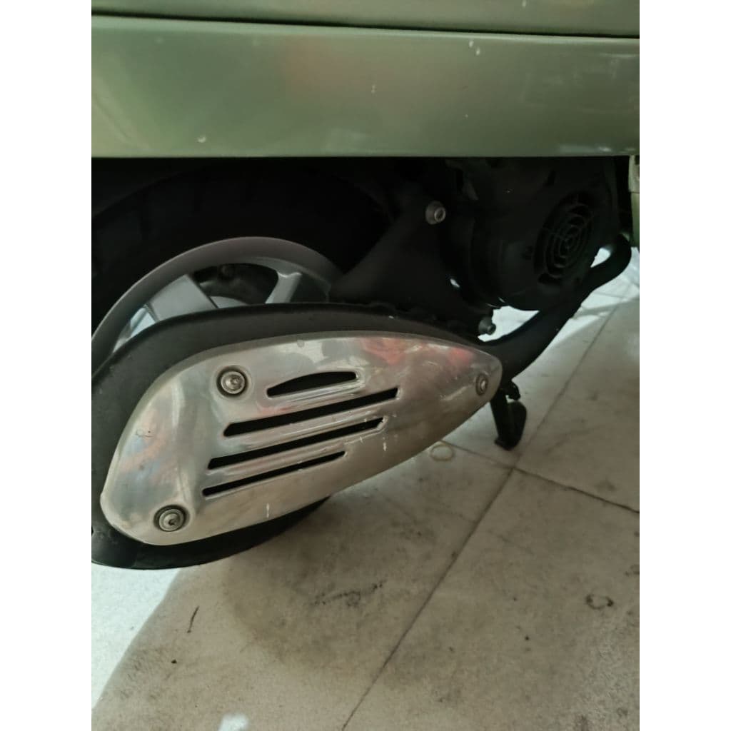 ฝาครอบท่อไอเสีย Vespa LX S liberty 2v3v, ฝาครอบป้องกันไอเสีย vespa LX S liberty